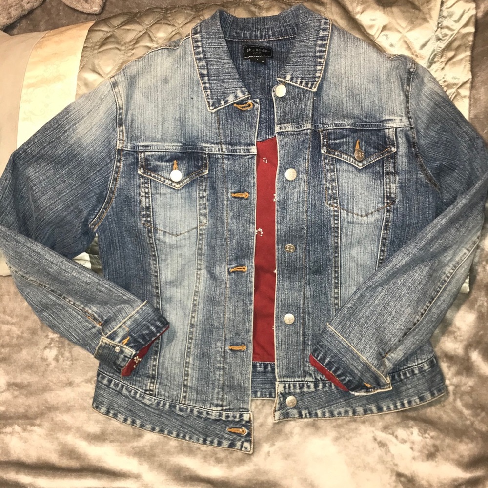 Bit and Bridle lined jean jacket